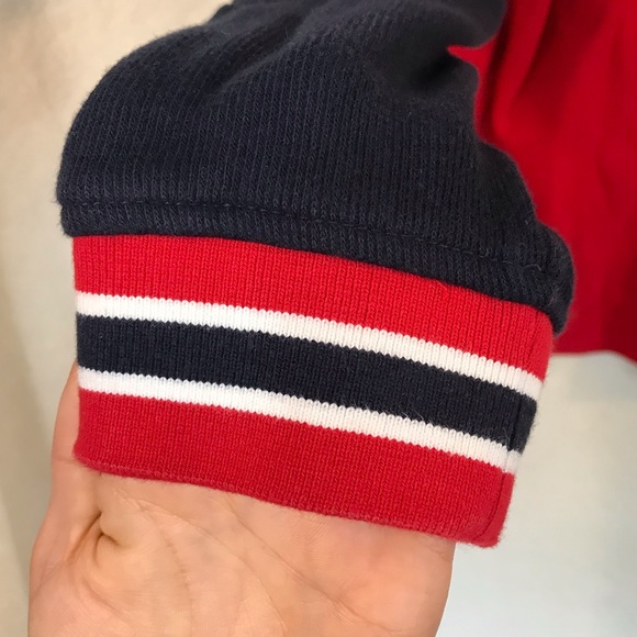 Vintage US Polo Assn cotton crewneck bomber style sweater chest logo and crest - Picture 6 of 8